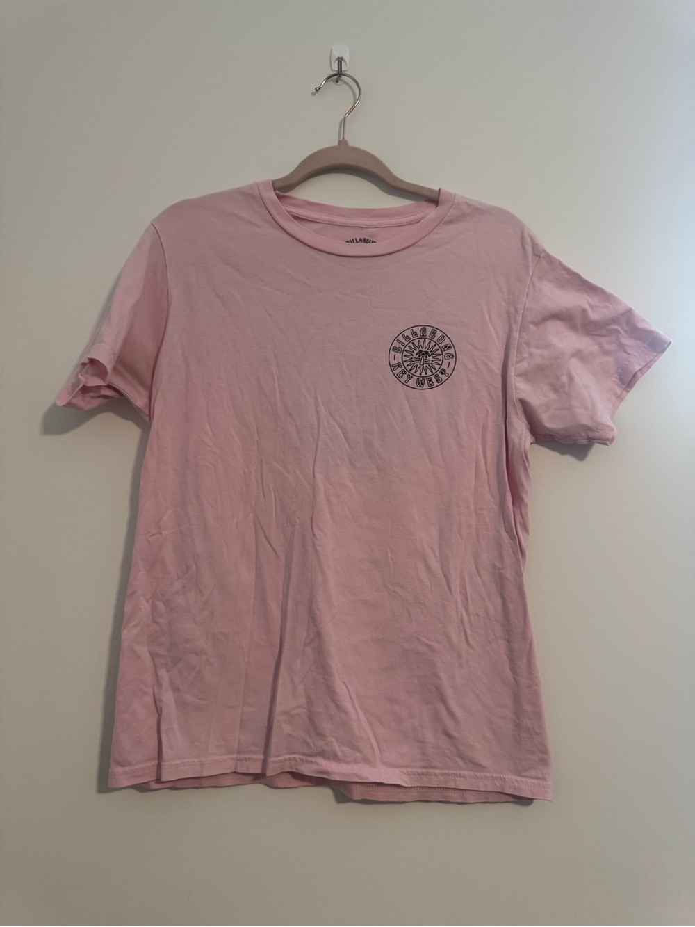 Men’s Light Pink Billabong Key West Sun Graphic Tee